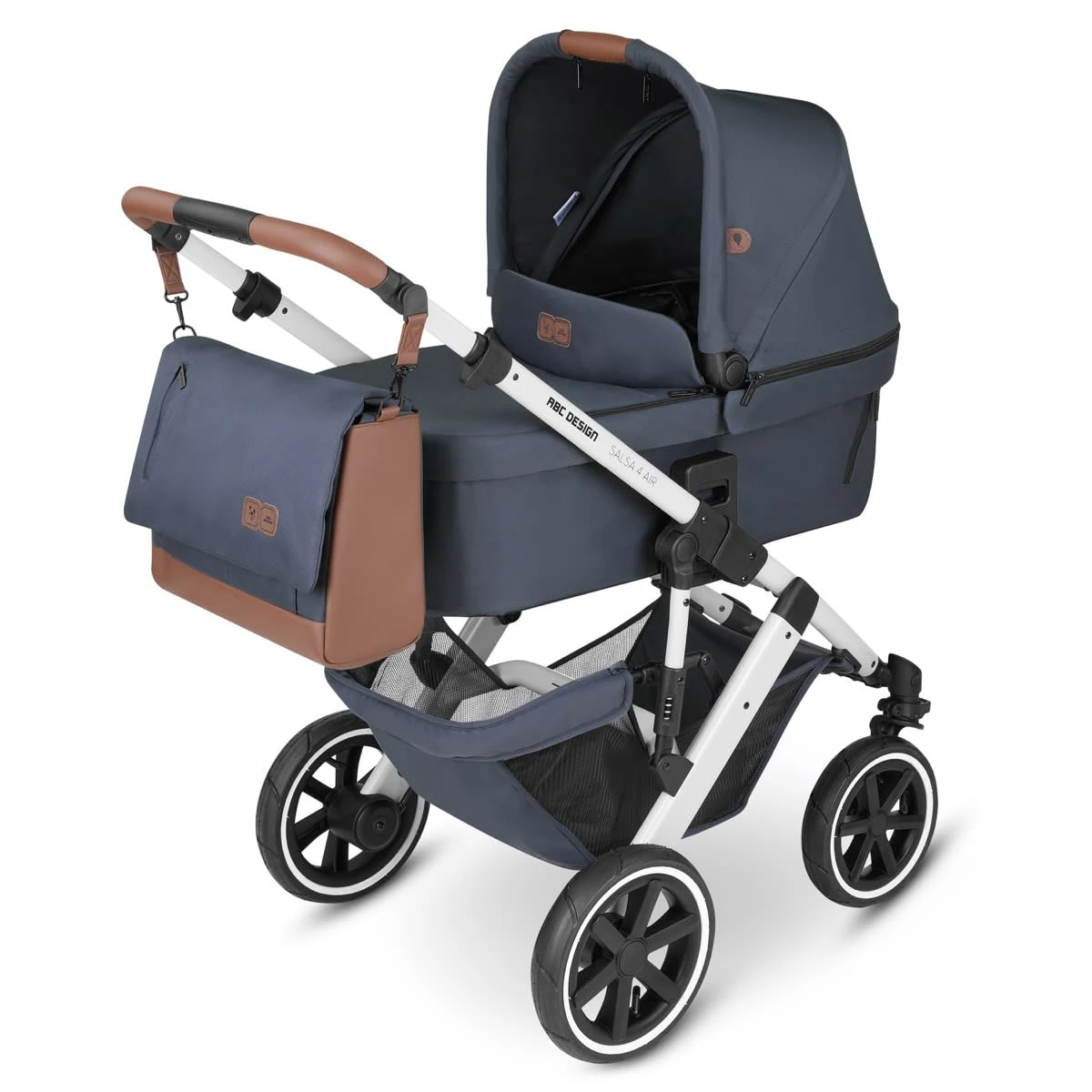 ABC Design Kombi-Kinderwagen Salsa 4 Air In Blau – Bild 4