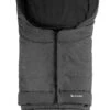 Winterfußsack 2 In 1 Alpin Kollektion In Dunkelgrau / Schwarz - 0-36 Monate