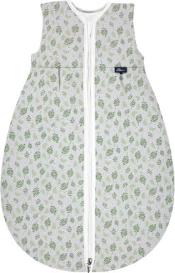 Alvi Kugelschlafsack Mäxchen Thermo, Bio Baumwolle - TOG 3,0 - Drifting Leaves,...