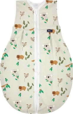 Alvi Kugelschlafsack Molton Sommer - TOG 0,5 - Koalas World, 80 Cm