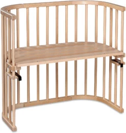 Beistellbett Original, Natur Lackiert, Extra Belüftet