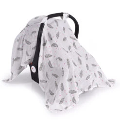 Babyschale Abdeckung In Weiß