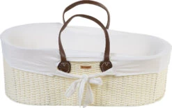 Childhome Bezug Für Moses-Korb, Weiß