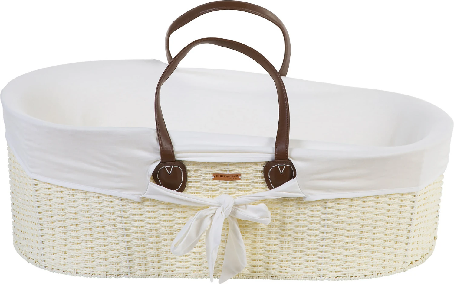 Childhome Bezug Für Moses-Korb, Weiß