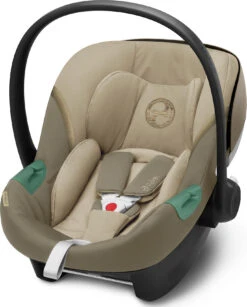 CYBEX Babyschale Aton S2 I-Size, Classic Beige | Mid Beige