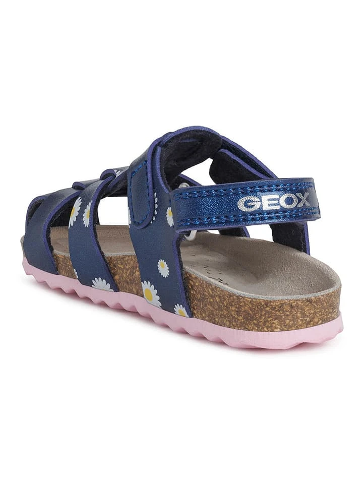 Geox Halbsandalen "Chalki" In Dunkelblau – Bild 3