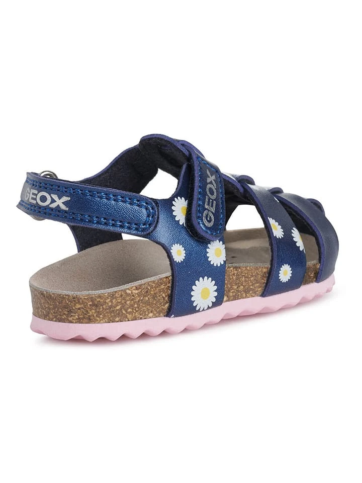 Geox Halbsandalen "Chalki" In Dunkelblau – Bild 4