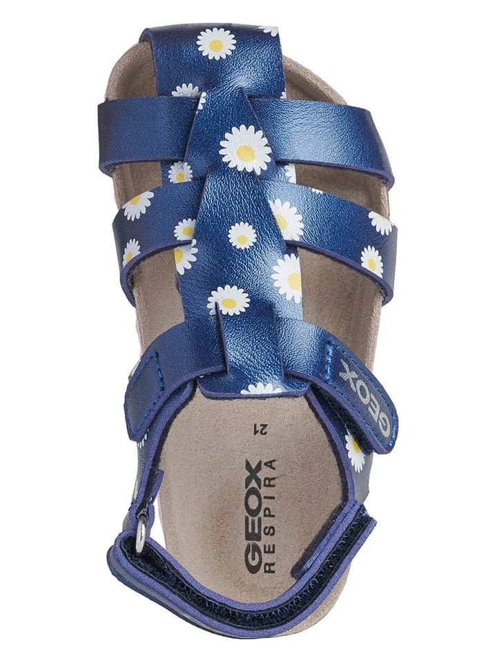 Geox Halbsandalen "Chalki" In Dunkelblau – Bild 5