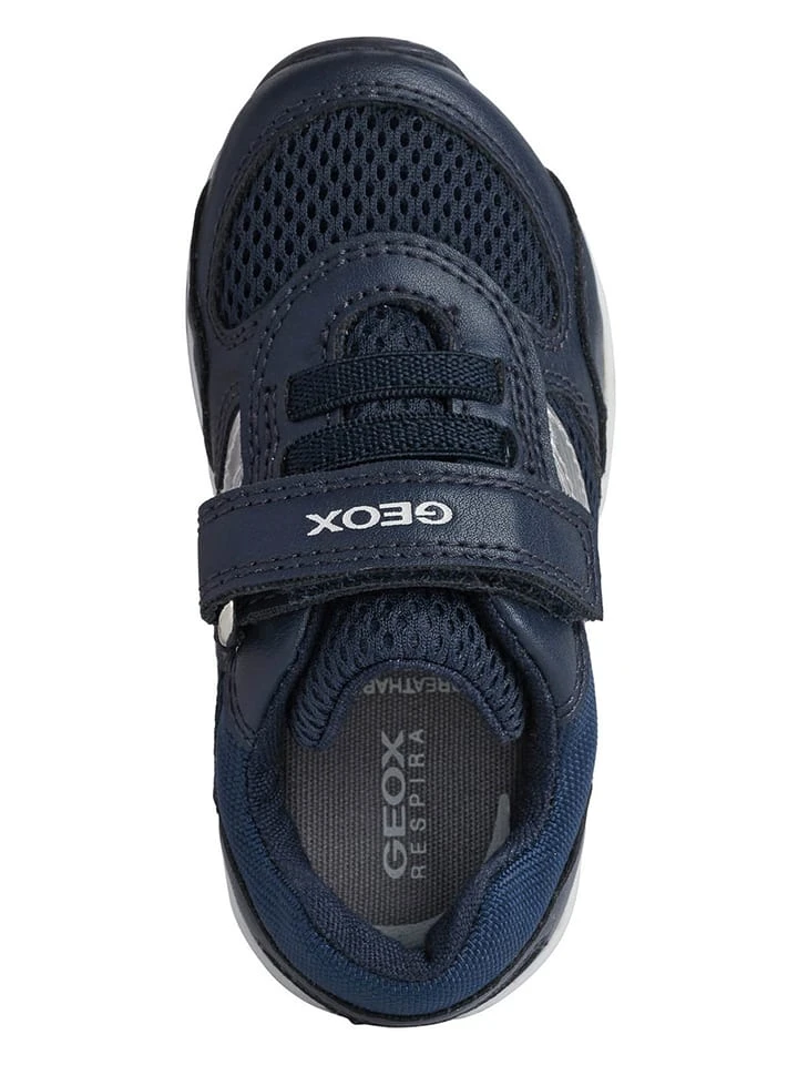 Geox Sneakers "Pavlis" In Dunkelblau/ Weiß – Bild 5