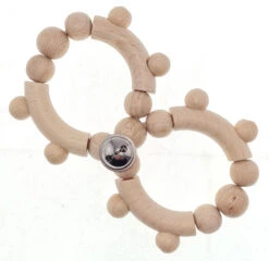 Motorikrassel "8" Mit Kugeln In "nature Pur"