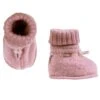 Joha Booties Krabbelschuhe Merino-Wolle In Old Rose