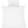 Babybettwäsche, Baumwolle, Weiß, 80 X 80 Cm