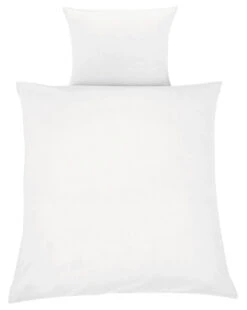 Babybettwäsche, Baumwolle, Weiß, 80 X 80 Cm