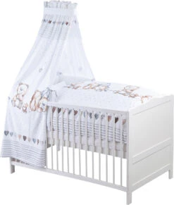 Bettset Schmusebär, Linon, 3-tlg.