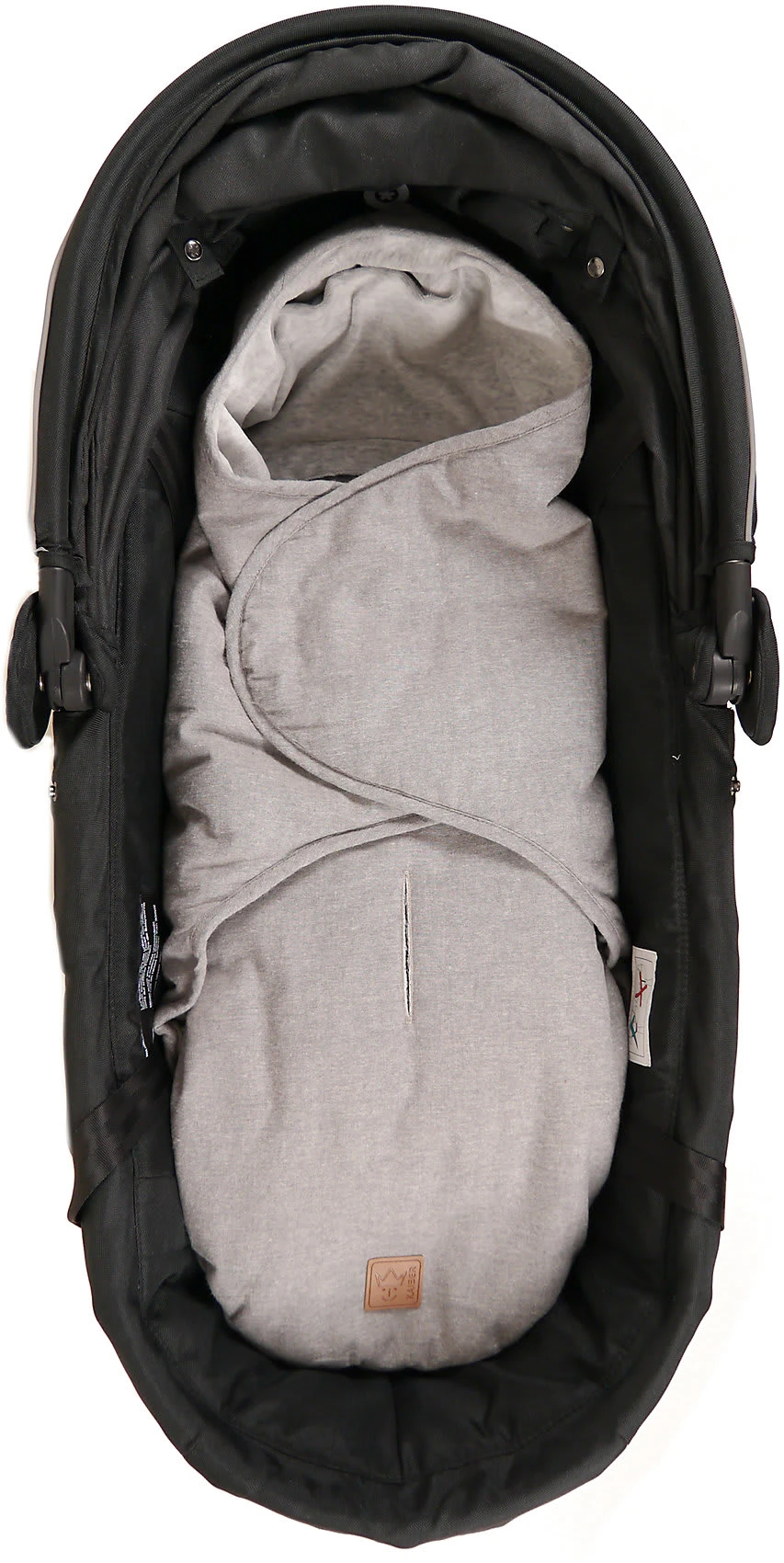 Einschlagdecke Molly Melange, Light Blue Melange – Bild 5