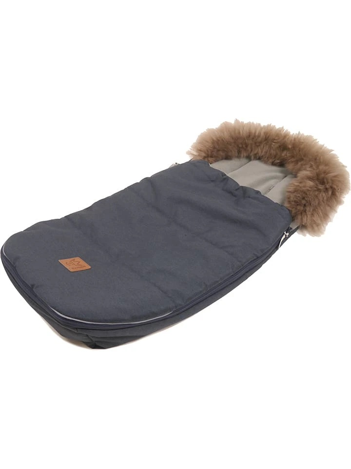 Thermo-Fußsack "Louis" In Dunkelblau - (L)98 X (B)45 Cm – Bild 3