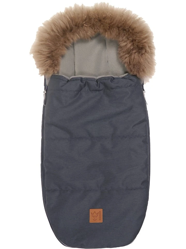 Thermo-Fußsack "Louis" In Dunkelblau - (L)98 X (B)45 Cm