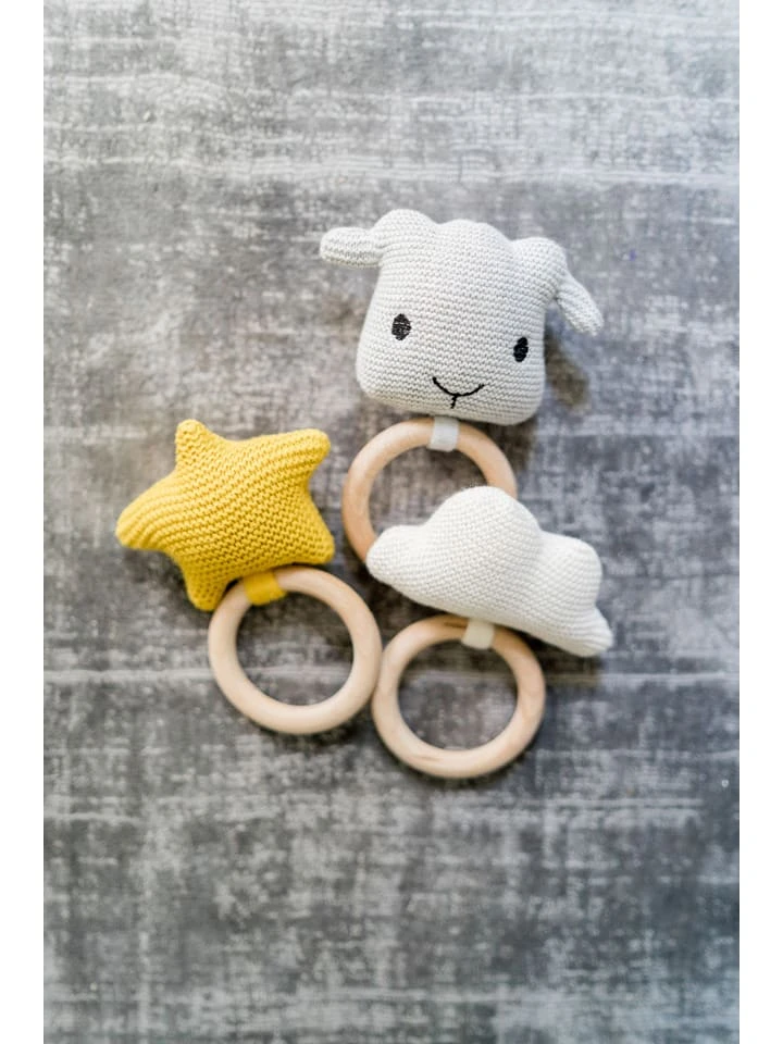 Häkelgreifling "Schaf" - Ab Geburt