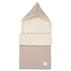 Fußsack 0+ 3/5 Punkte Plüsch Denver In Ton