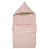 Fußsack 0+ 3 Punkte Plüsch Oslo In Altes Rosa