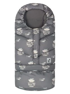 Fußsack "Transformer" In Grau