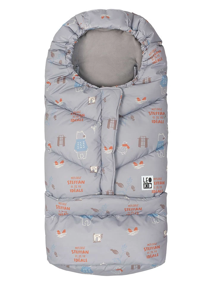 Fußsack "Transformer" In Hellblau