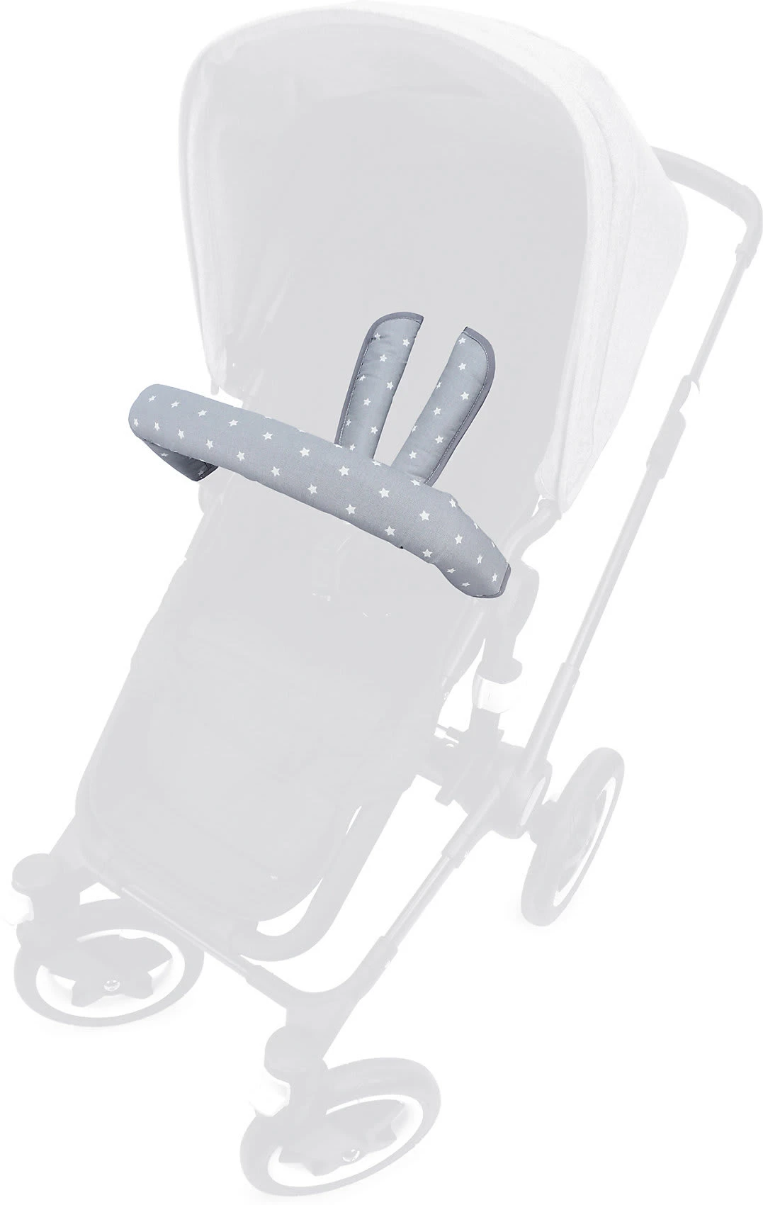 KÄTHE Gurt- Und Bügelpolster-Set Für Kinderwagen Und Buggys - Stars,...