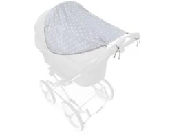 Sonnensegel „JOHANNA“ In Stars Grau / Anthra