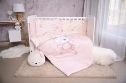 Babybettwäsche Set Smile 6-tlg In Rosa