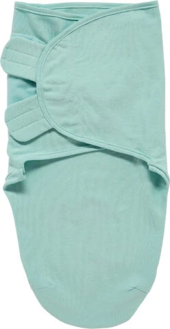 Einschlagdecke Swaddle Uni, 0 - 3 Monate, Mint