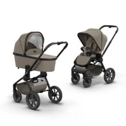 Kombi-Kinderwagen Moon Kombikinderwagen In Braun