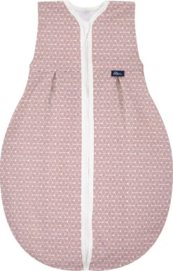Sommer Schlafsack Molton Raute Rosa Dunkel Von Alvi, 90 Cm