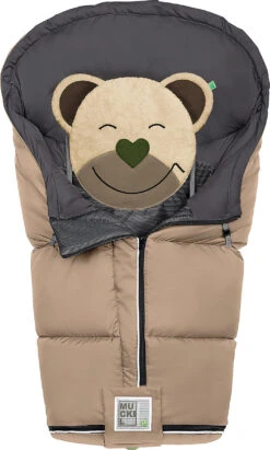 Fußsack Mucki L "classic", Caramel