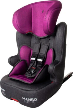 Kindersitz "Mambo Isofix" In Purple Melange - Gruppe 1/2/3