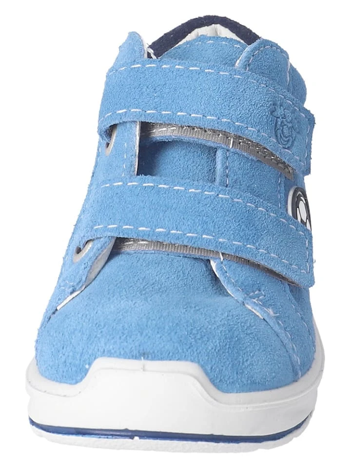 Leder-Sneakers "Linu" In Hellblau – Bild 4