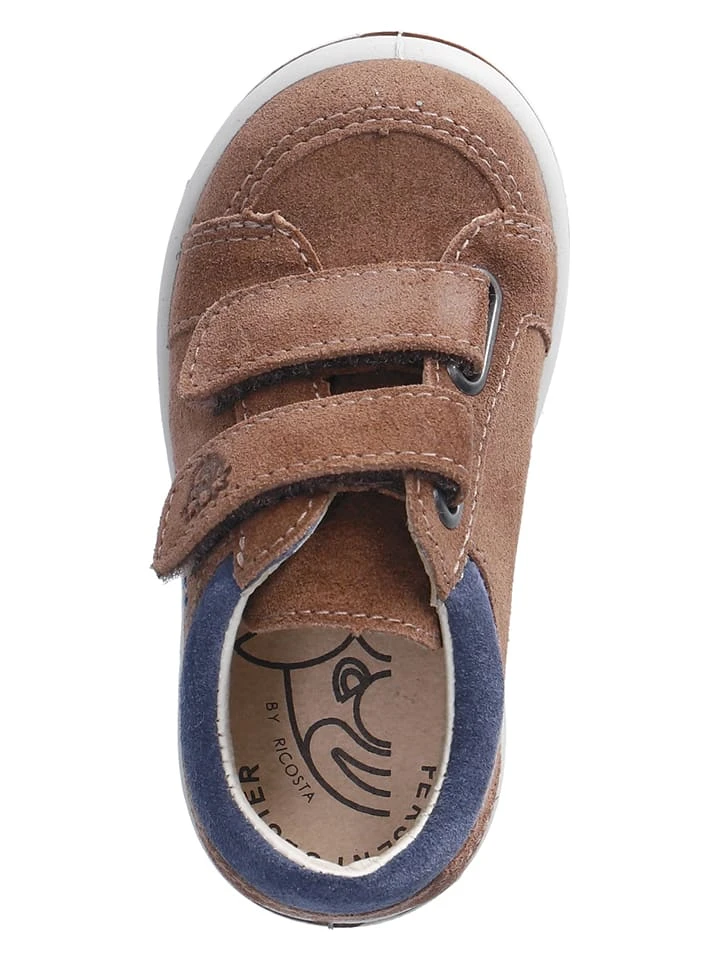 Leder-Sneakers "Timmi" In Hellbraun – Bild 3