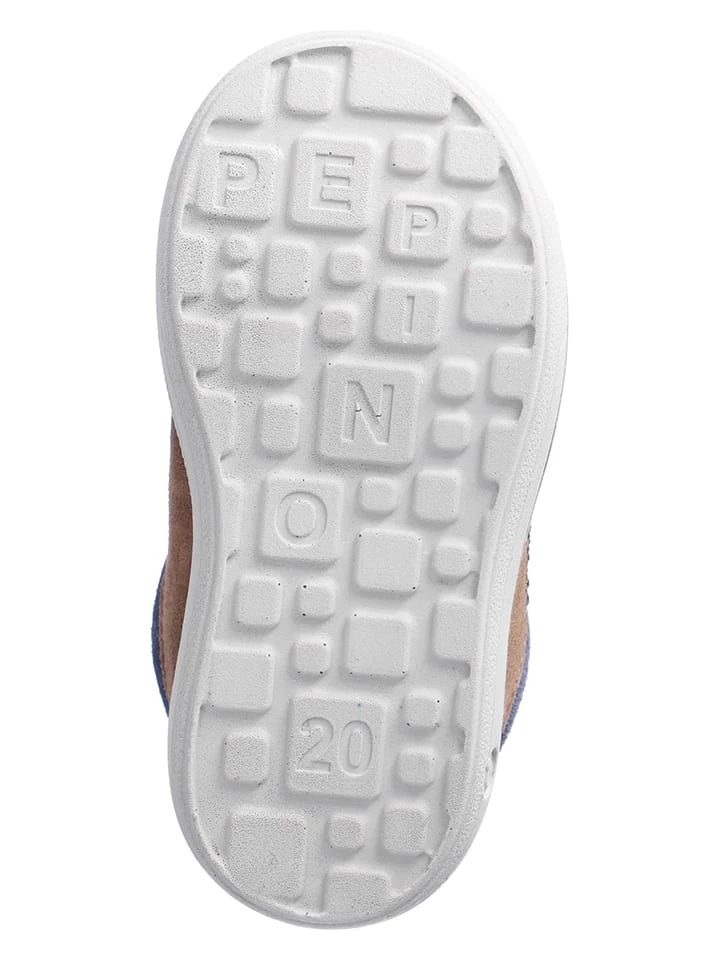 Leder-Sneakers "Timmi" In Hellbraun – Bild 4