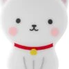 Reer LED-Nachtlicht "Lumilu Cute Friends - Cat" In Weiß - (H)10 Cm