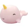 Reer LED-Nachtlicht "Lumilu Sea Life - Narwhal" In Rosa - (H)11 Cm