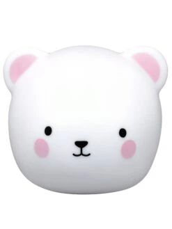 Reer LED-Nachtlicht "Lumilu Touch Light - Bear" In Weiß - (H)7 Cm