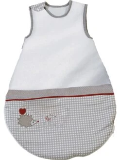 Roba Schlafsack "Adam & Eule" In Grau/ Weiß