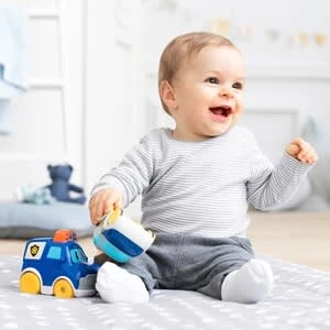 Polizeiauto Push & Go In Mehrfarbig – Bild 4