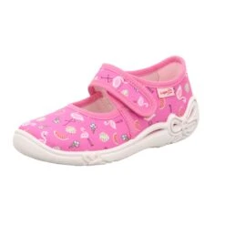 Superfit Hausschuh BELINDA In Pink/Mehrfarbig