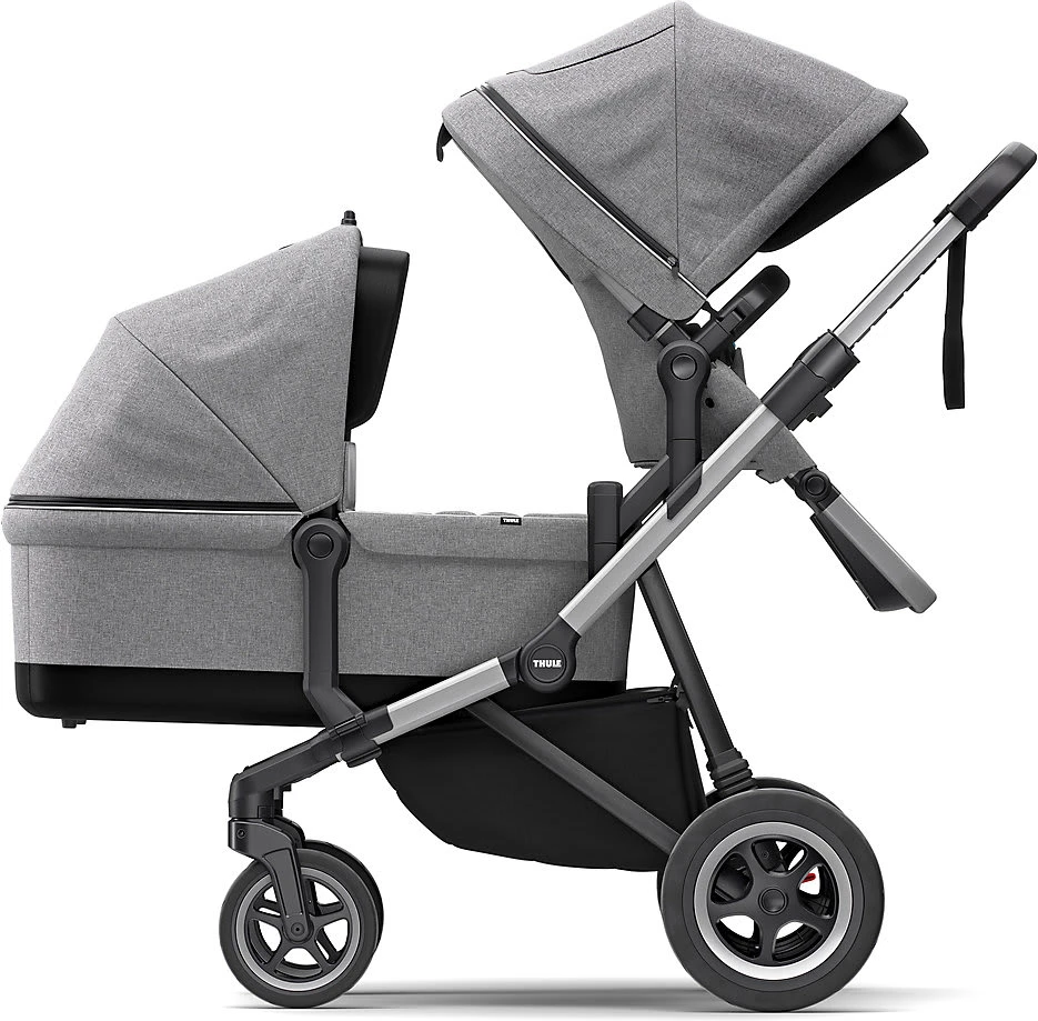 Thule Sleek Sibling Seat, Geschwistersitz Grey Melange – Bild 6