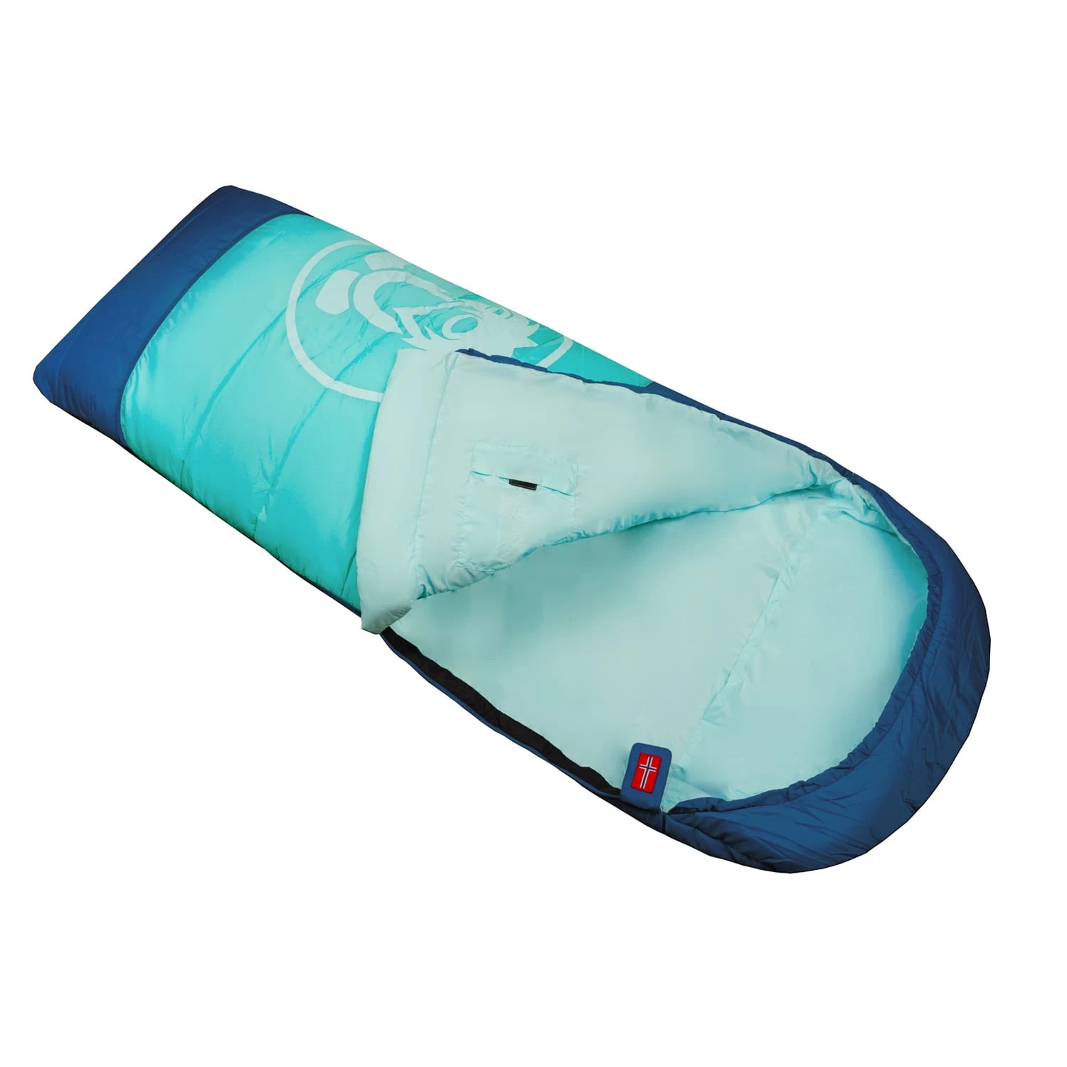 TROLLKIDS Schlafsack "Midnight Sun Dreamer" In Mitternachtsblau/Minze – Bild 2